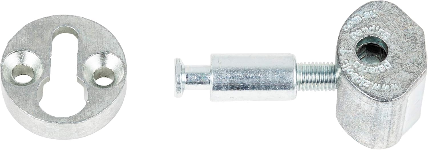 Zipbolt 13.810 Slipfix Railbolt - Staircase Handrail or Banister to Newel Post Connector - 5 Pack