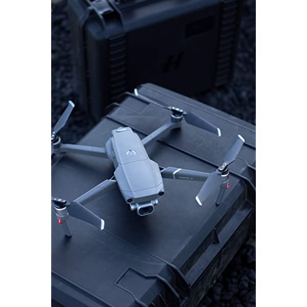 DJI Mavic 2 Pro - Drone Quadcopter UAV with Hasselblad Camera 3-Axis Gimbal HDR 4K Video Adjustable Aperture 20MP 1" CMOS Sensor, up to 48mph, Gray