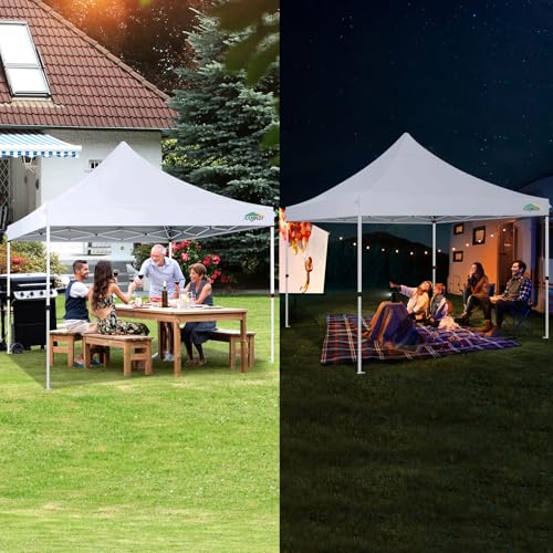 10x10 Pop Up Canopy Tent with 4 Sidewalls and Mesh Windows 2.0