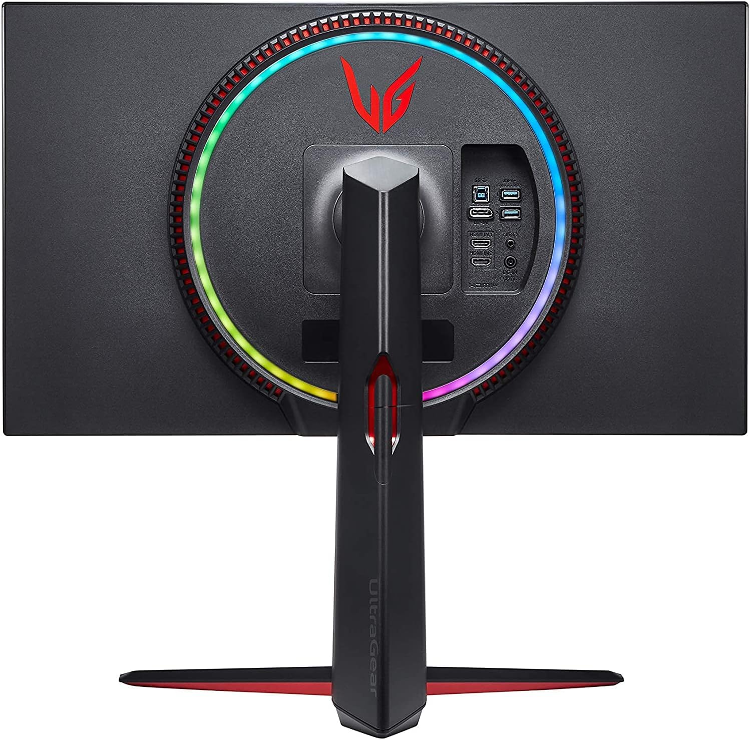 LG 27 Inch UHD (3840 x 2160) Nano IPS Display, AMD FreeSync, Ultragear Gaming Monitor, 1ms Response Time, 144Hz Refresh Rate