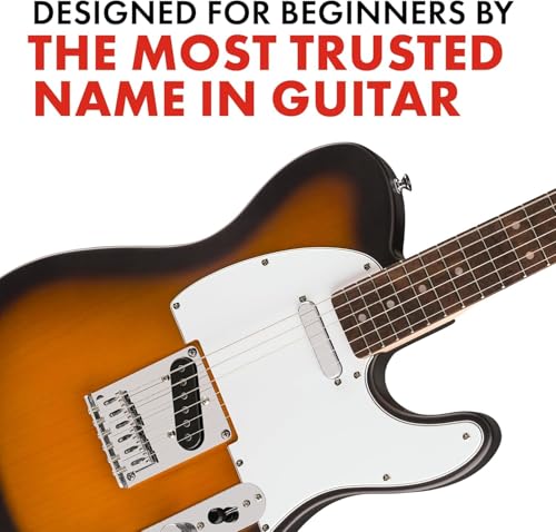 Fender Squier Debut Series Telecaster Electric Guitar, Beginner Guitar, 2-Year Warranty, Includes Free Lessons