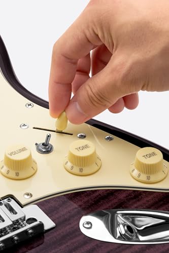 AKLOT Stryde Electric Guitar with Coil-Split: Roasted Maple Neck, Flame Maple Graphic Top, HSS Ceramic Pickups, Beginner Guitar Kit with 10W Amp