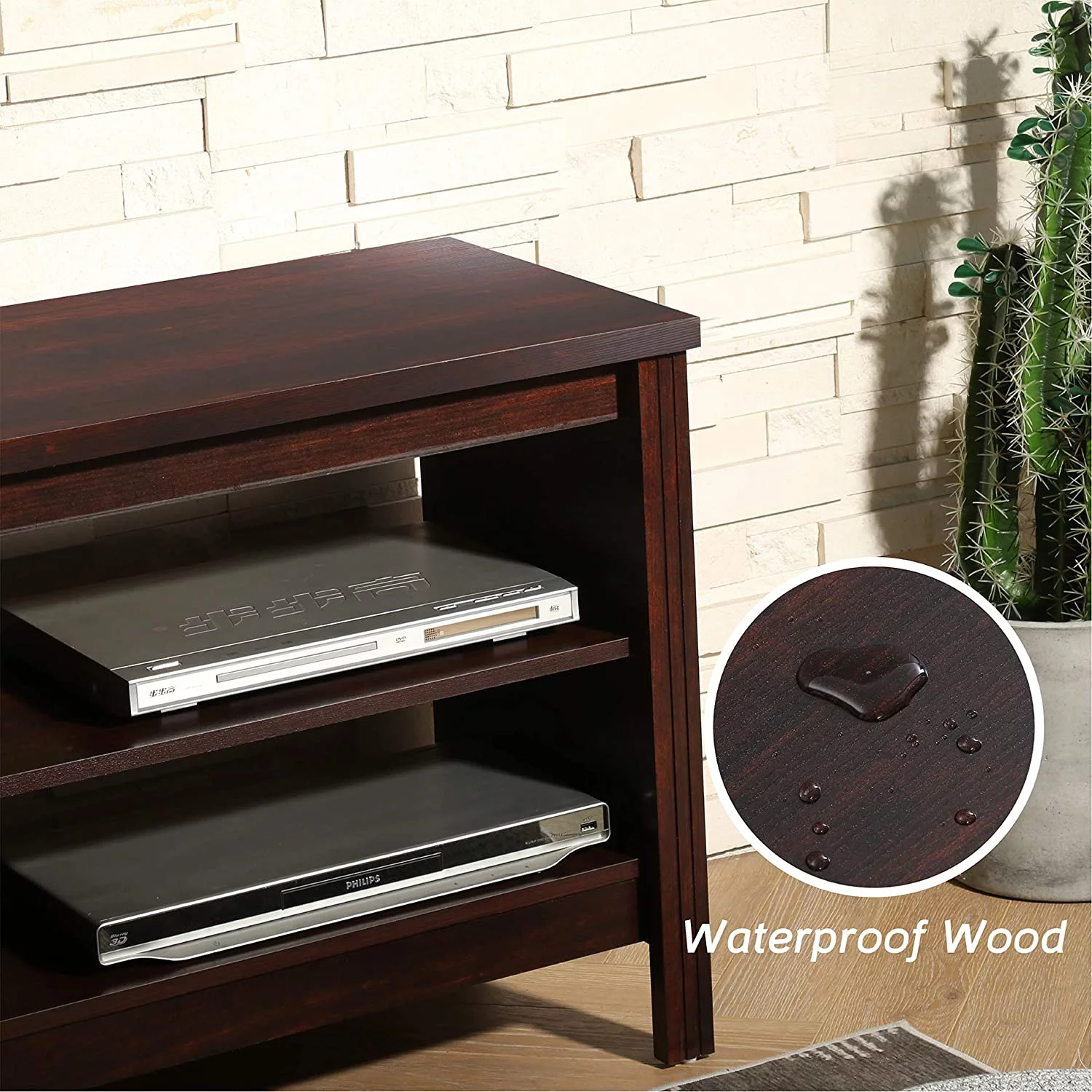 TV Stand for TVs up to 75 Inches  16 Color LED Entertainment Center for 80 inch TV Console Table with 6 Cubby  for Living Room Bedroom  70''