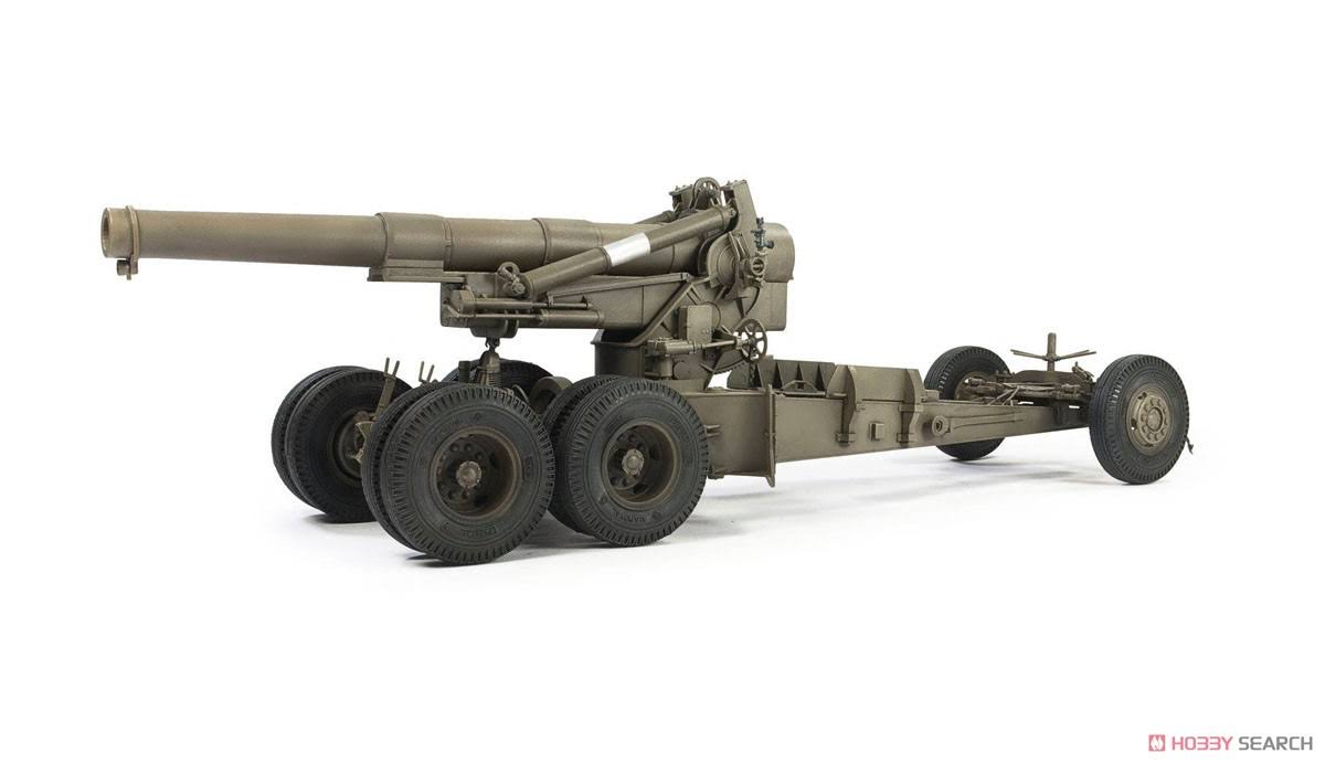AFV Club 35321 WWII 8 inch Howitzer M1 1/35 Scale Plastic Model Kit
