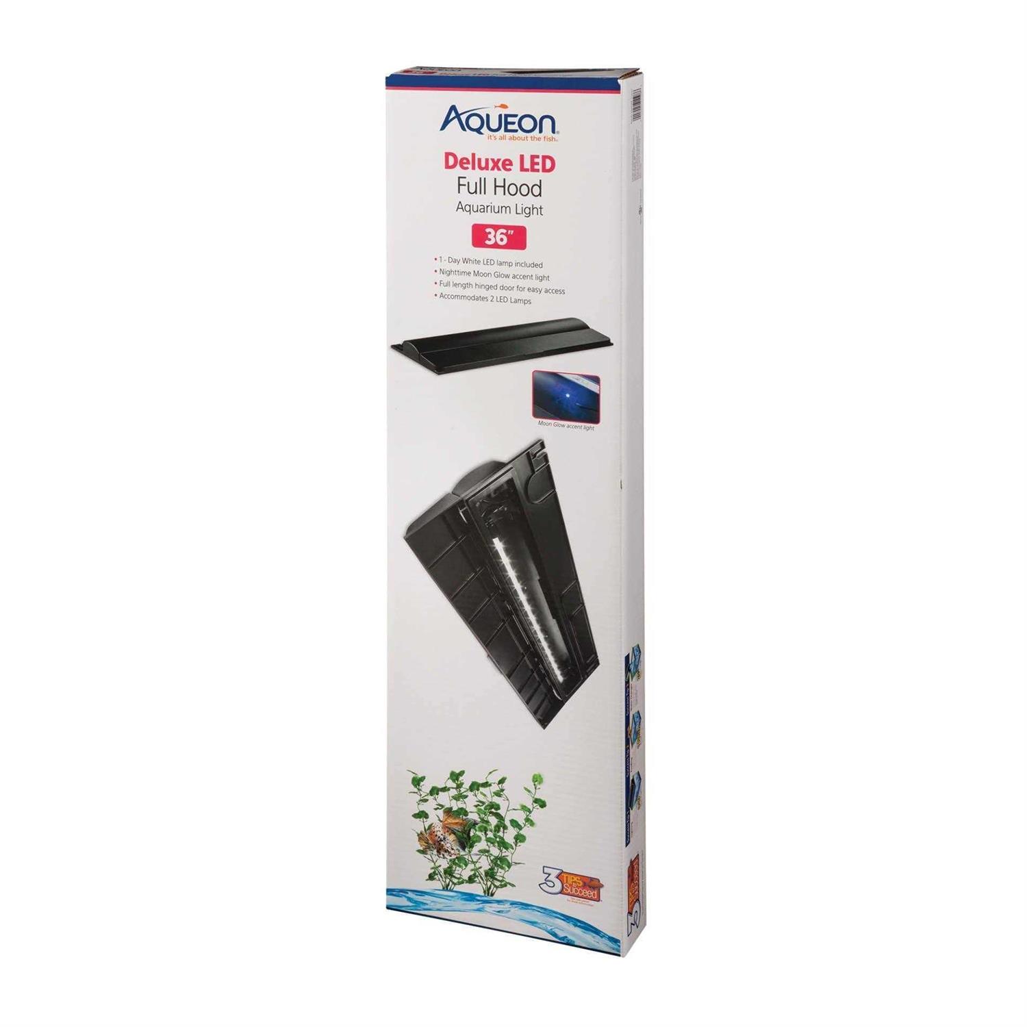 Aqueon LED Deluxe Full Hood - Pet Supplies online store