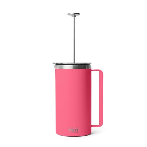 YETI Rambler French Press Coffee Maker, with GroundsControl Filter
