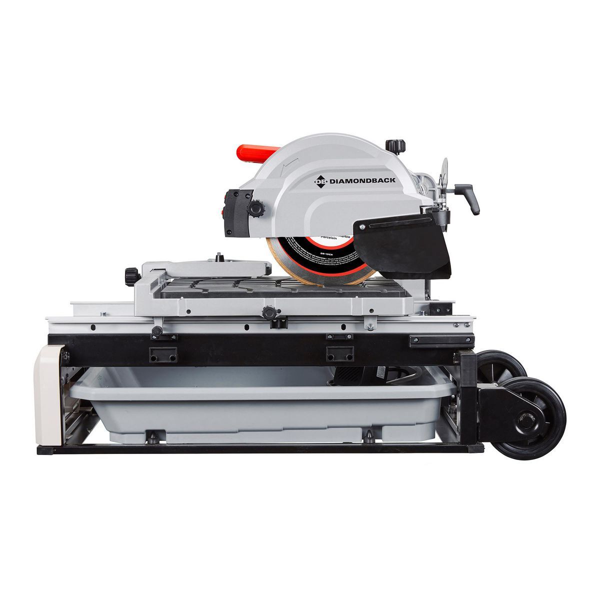DIAMONDBACK 15 Amp, 10 in.  Wet Tile Saw with Sliding Table and Extended Rip Capacity