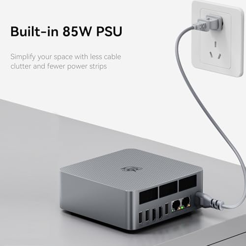 Beelink Mini PC SER5 with AMD Ryzen 5 5500U Mini Computer(6C/12T, up to 4.0GHz), 32GB DDR4 500GB NVMe SSD