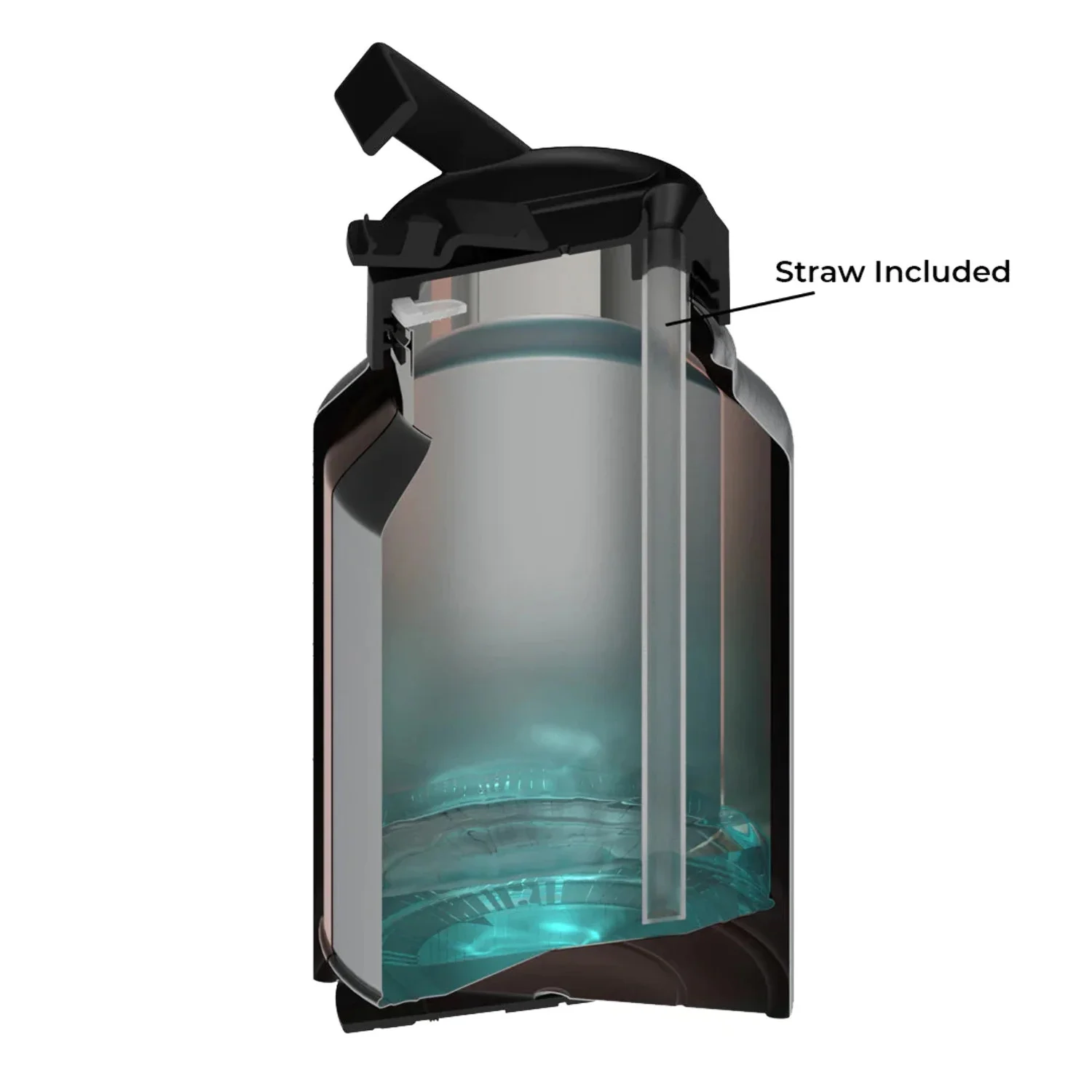 Hydrojug Stainless Steel Half-Gallon Water Bottle 64oz - Keeps Temp For 24 Hours - Refillable, Reusable Jug With Carry Handle - Leakproof Guarantee