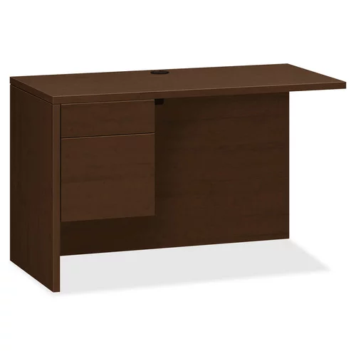 HON 10501 Series Mocha Laminate Furniture Components Return - 2-Drawer 48" x 24"1" Work Surface - 2 x Box Drawer(s), File Drawer(s)