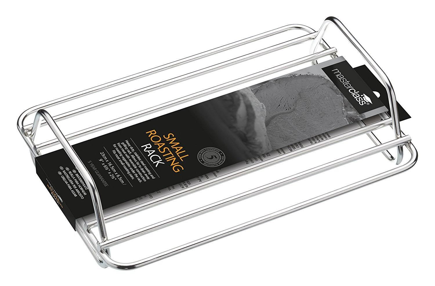 Master Class Small Stainless Steel Roasting Rack, 23 x 16.5 cm (9x22 x 6.5x22)