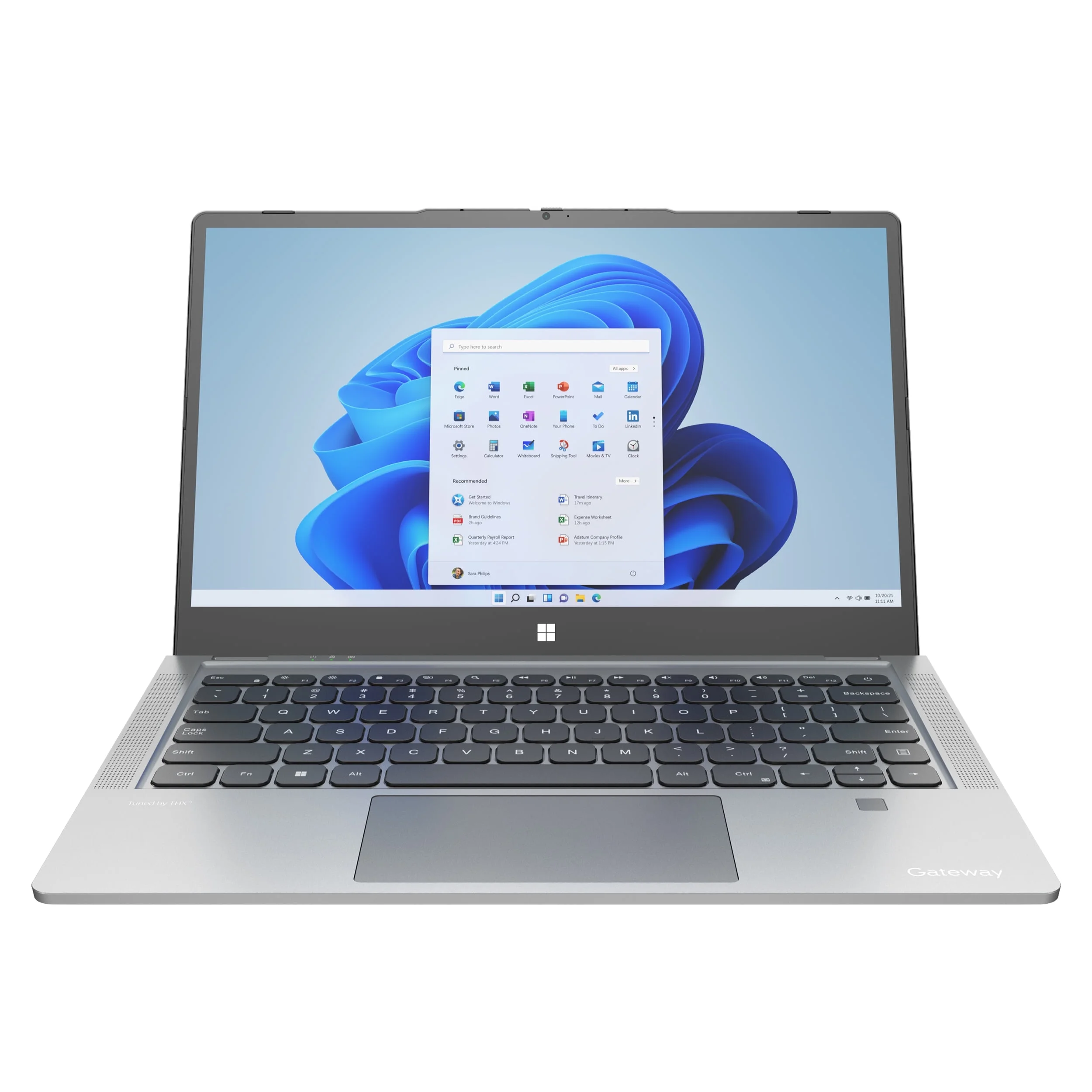 (Open Box) Gateway GWNR5L1746-SL 17.3" FHD Ryzen 5 5500U 2.1GHz AMD Radeon Grapics 8GB RAM 256GB SSD Win 11 Home Silver