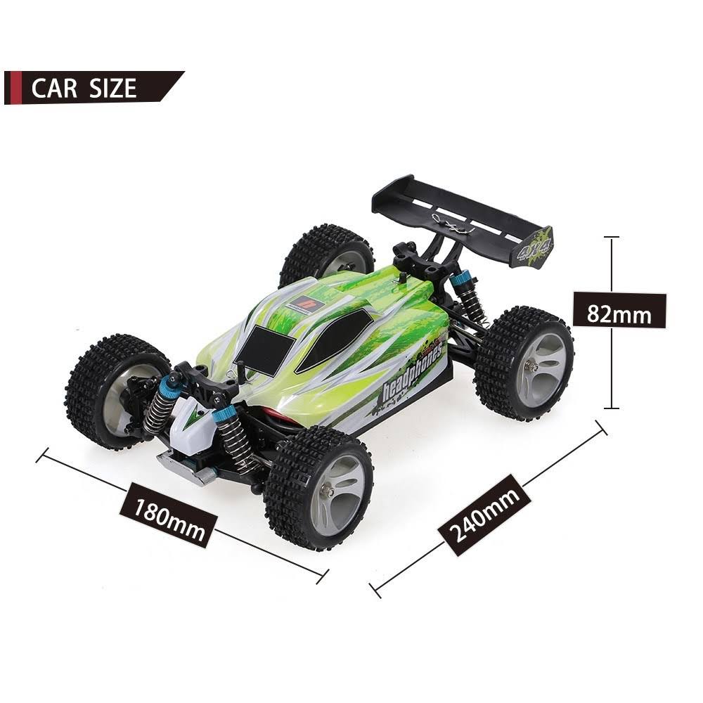 Wltoys A959-B 1:18 2.4GHz RC Car 4WD 70km/h Off Road RC Trucks