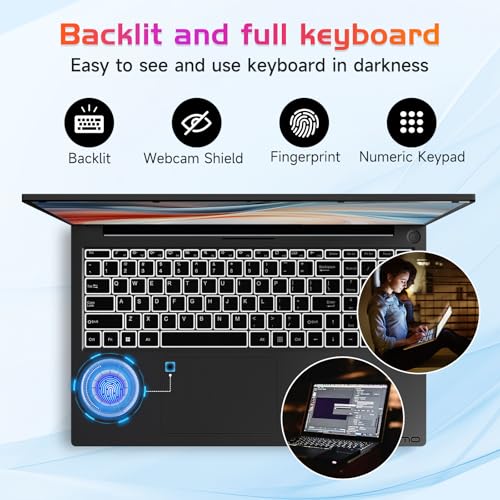 NIMO 17.3" IPS FHD-Laptop, Intel 6 Cores i3-1215U 16GB RAM 512GB SSD (Beat Ryzen 5 7520U