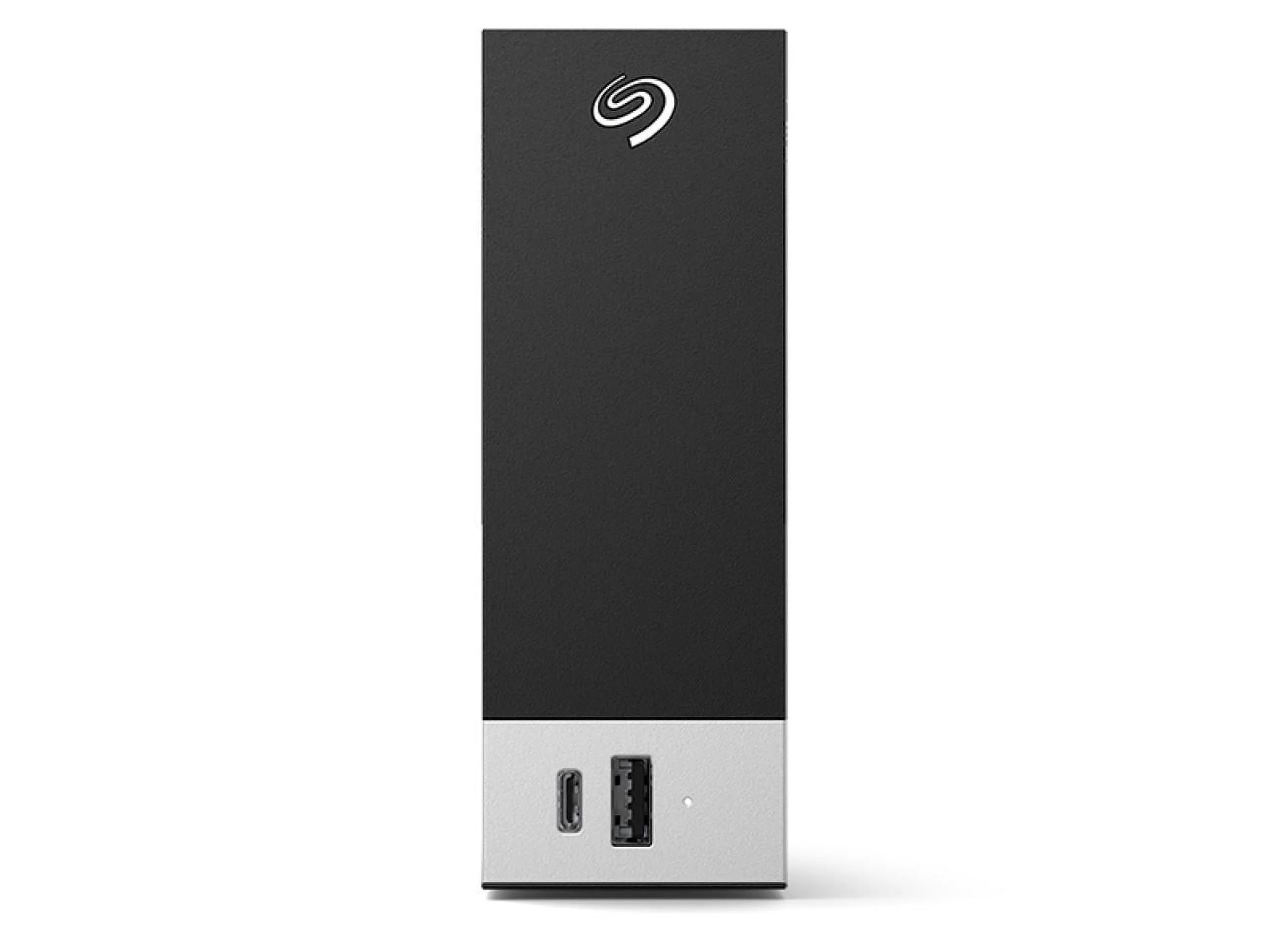 Seagate One Touch Hub 14TB External USB-C and USB 3.0 Desktop Hard Drive - Black (STLC14000400)