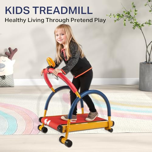 Kids Treadmill Workout Equipment - Indoor Toddler Gym, Toddler Treadmills for Home