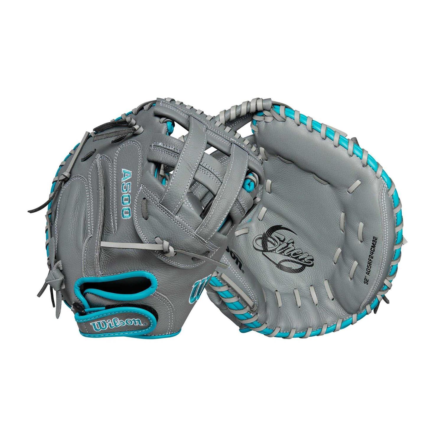 Wilson A500 Siren WBW10142432 32 Fastpitch Youth Catchers Mitt - Sports Supplies Online Store