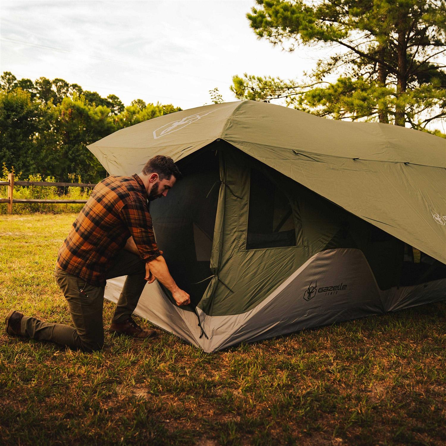 Gazelle T3 Tandem Hub Tent - Sports Supplies Online Store