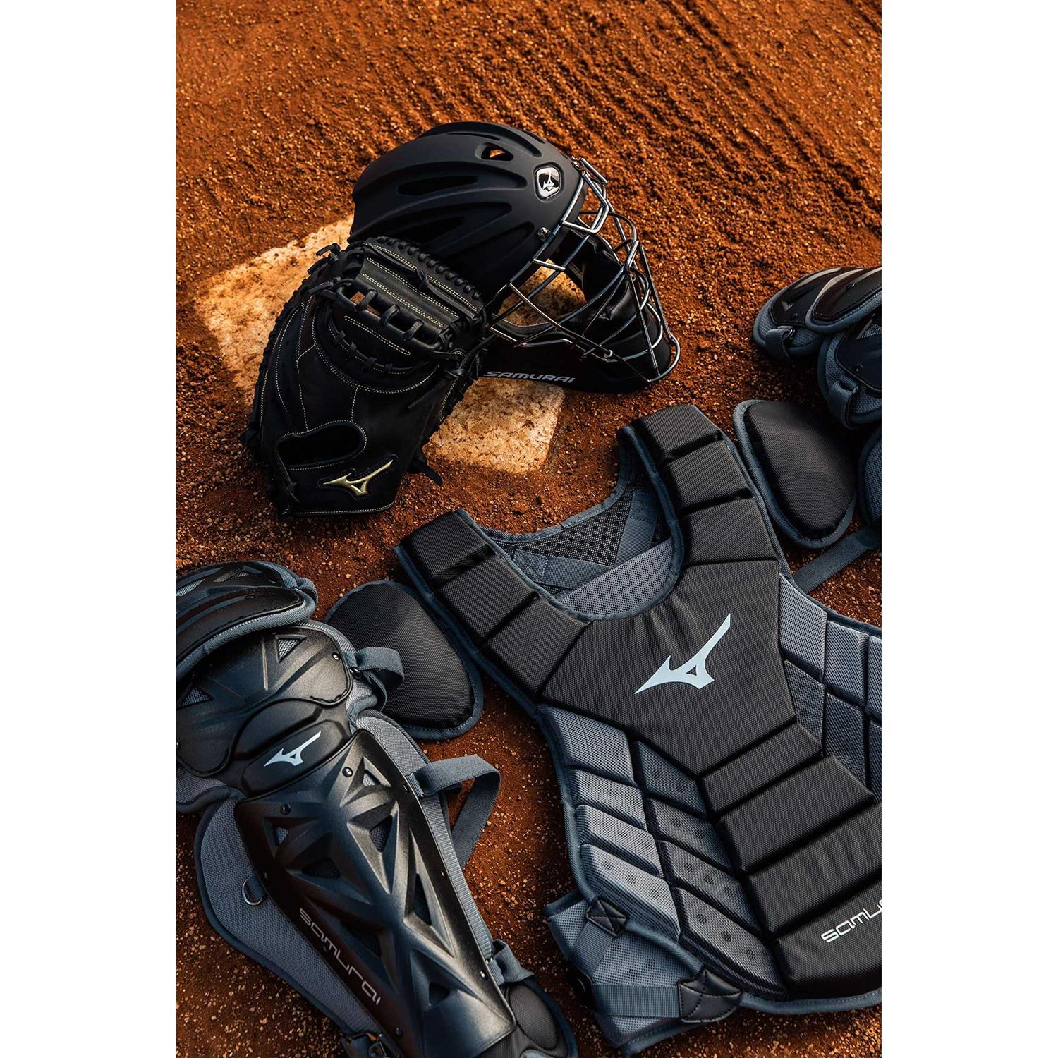 Mizuno Samurai Baseball Catcher&amp;s Gear Set - Sports Supplies Online Store