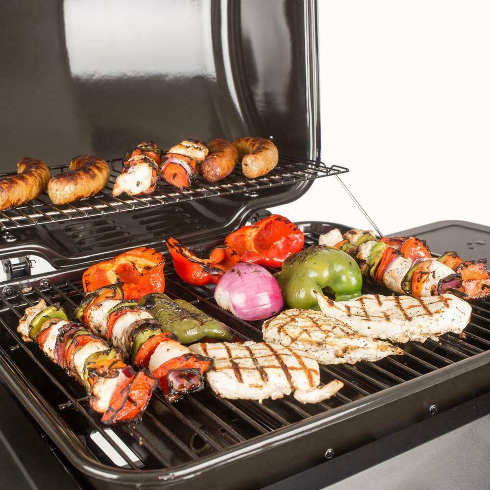 Dyna-Glo 3-Burner Open Cart Propane Gas Grill in Black