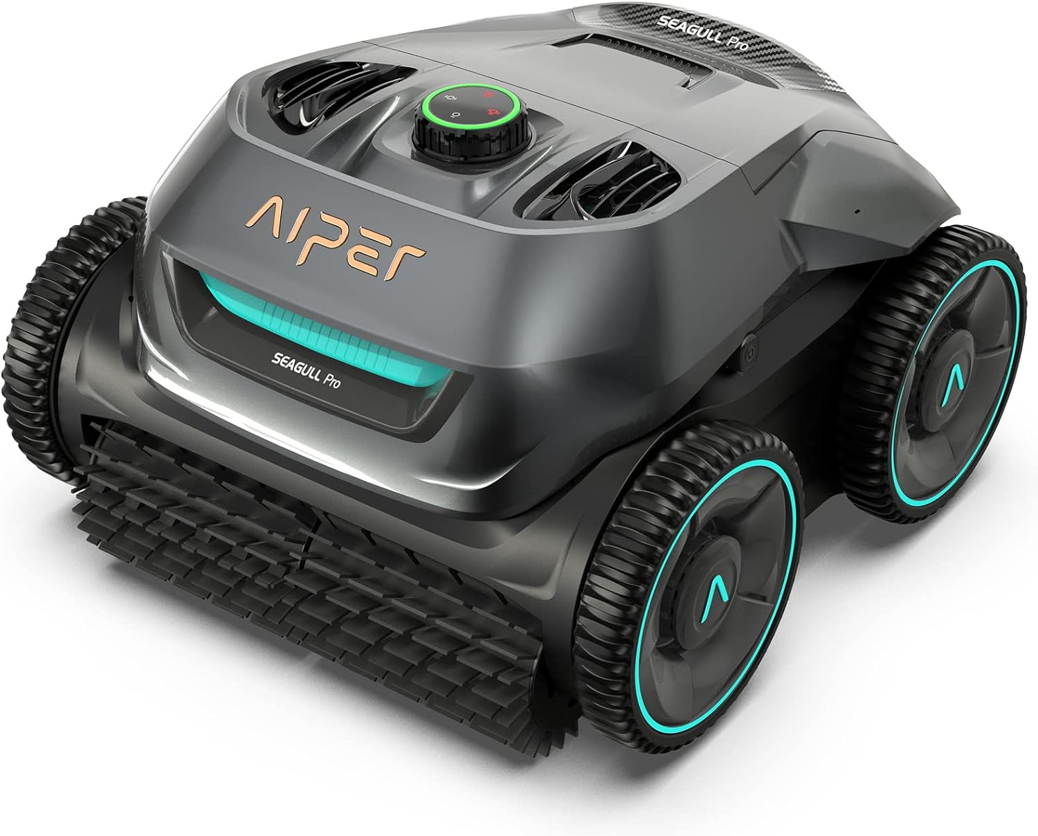 (2023 Upgrade) AIPER Seagull Pro Cordless Robotic Pool Cleaner, Wall Climbing Pool Vacuum Lasts up to 180 Mins, Quad-Motor System, Smart Navigation