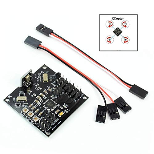 QWinOut DIY 2.4G 8CH KK V2.3 F450 Frame RC Quadcopter 4-Axle UFO Unassembly Kit RTF/ARF Drone (KK FC Version)