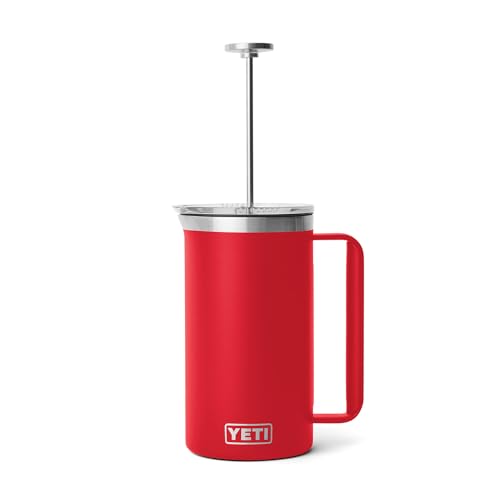 YETI Rambler French Press Coffee Maker, with GroundsControl Filter