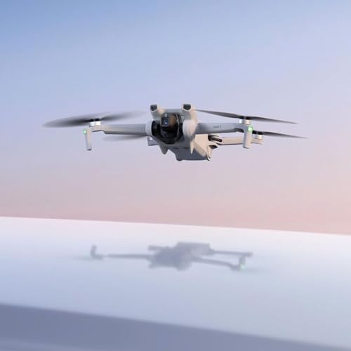 DJI Mini 3 (DJI RC), Lightweight 3x Mechanical Gimbal Drones with Camera for Adults 4K, 38-min Flight Time, up to 32800ft (10km) Video Transmission