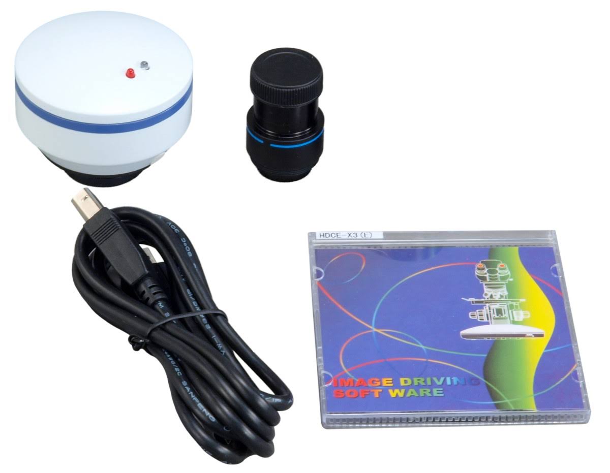 OMAX 40X-2000X Compound Biological Binocular Microscope with 3.0MP USB Digital Camera