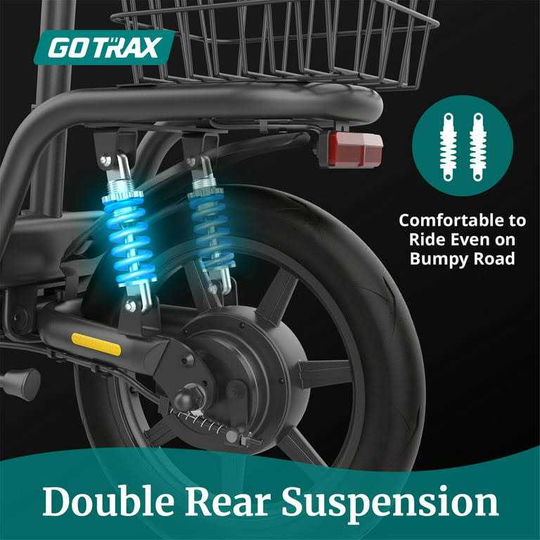 Gotrax Flex Electric Scooter with Seat for Adult 18.6Miles Range&amp;15.5Mph Power by 400W Motor - Sports Supplies Online Store