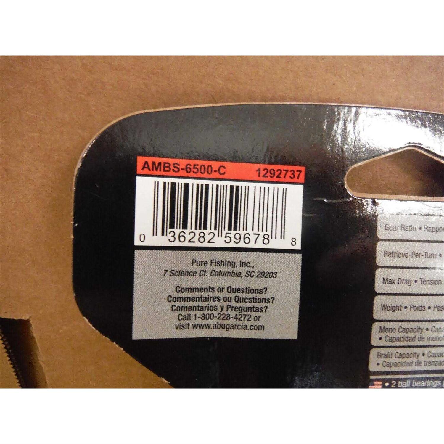 Abu Garcia Ambassadeur S Baitcast Reel - Sports Supplies Online Store