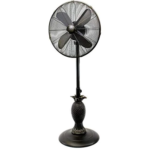 DecoBreeze DBF4889 Islander Metro 18" Blade Span 51" Tall 3 Speed Outdoor Pedestal Fan
