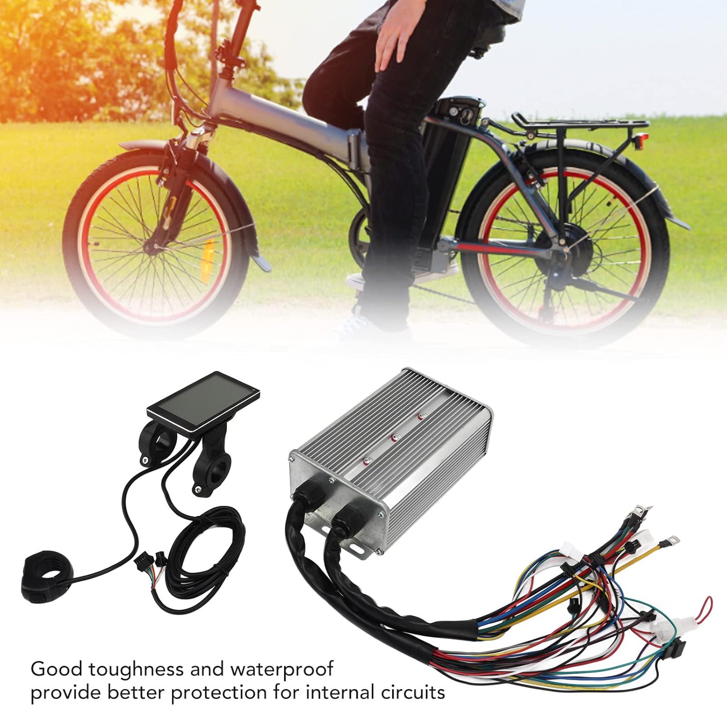 Motor Controller with M5 Panel,1500W 48V 60V Electric Scooter Bike Brushless Motor Speed Controller Replacement Accessories