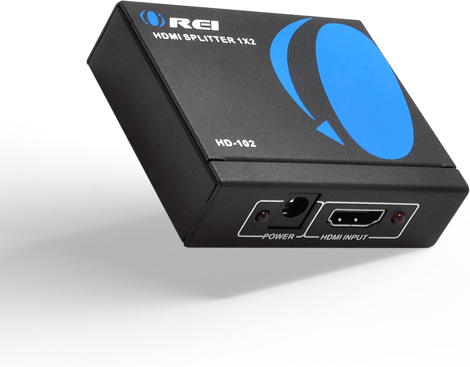 OREI HDMI Splitter 1 in 2 Out 4K - 1x2 HDMI Display Duplicate/Mirror - Powered Splitter Full HD 1080P, 4K @ 30Hz (One Input To Two Outputs)