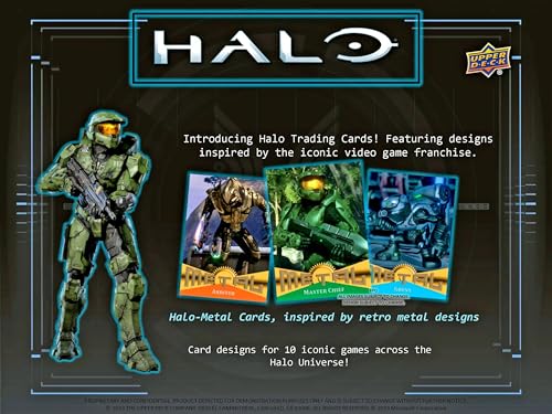 2023 Upper Deck Halo Legacy Collection HOBBY box (20 pks.bx)