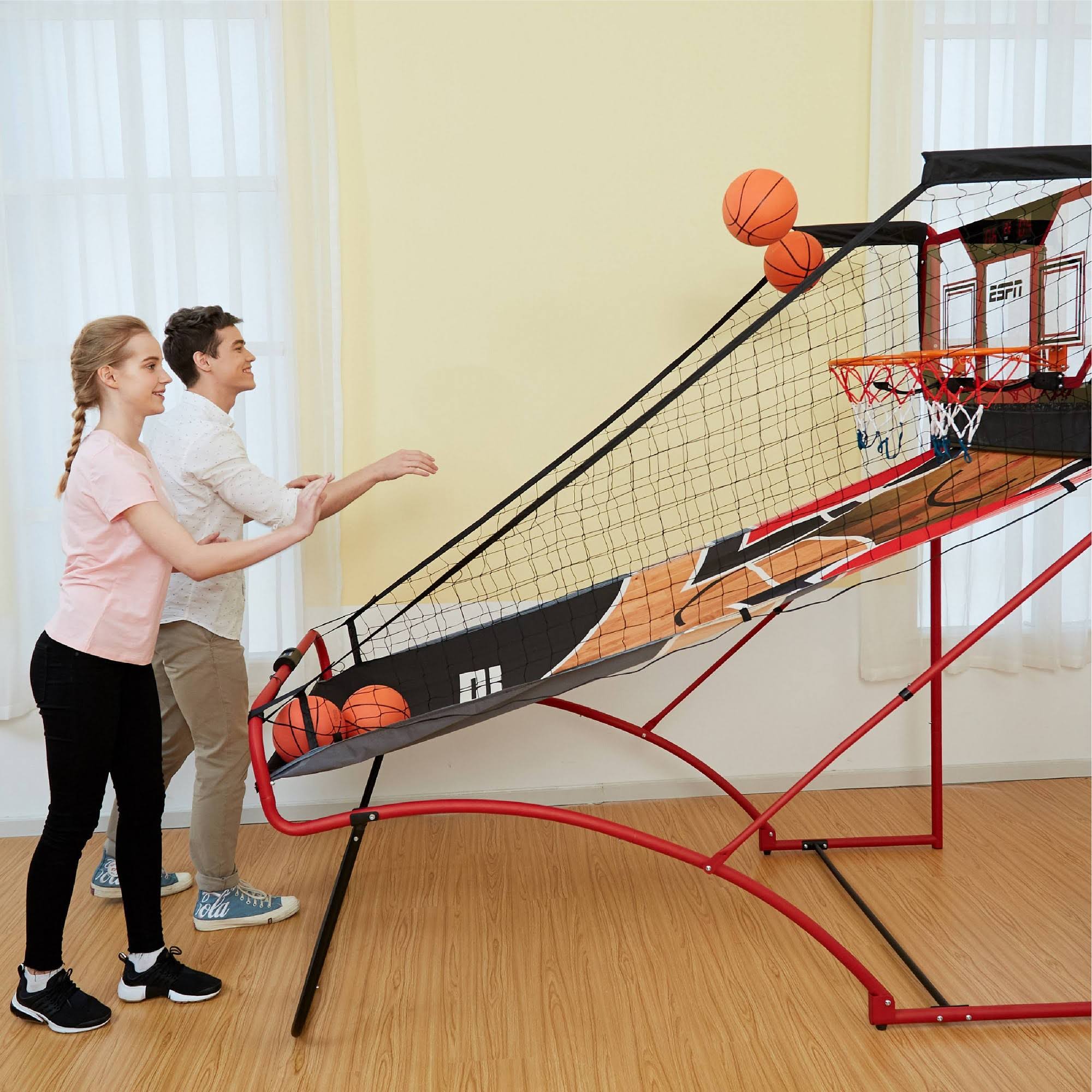 Espn - EZ-Fold 2-Player Arcade Basketball Game