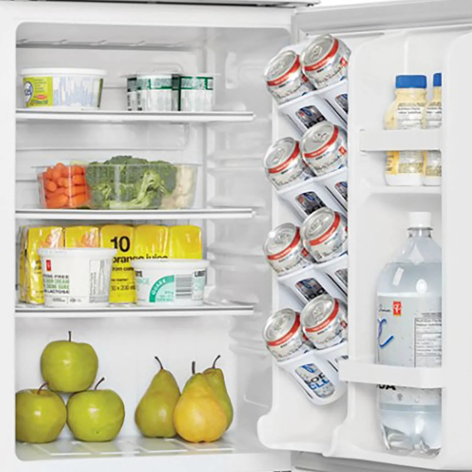 Danby 2.6 Cubic Feet Compact Dorm Sized Beverage Small Mini Refrigerator, White