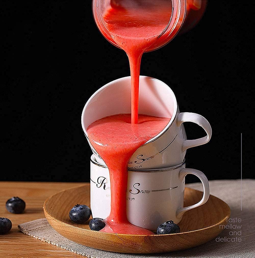 Juicer Machines,500ml Portable Juicer Cup Electric Automatic Vegetables Fruit Juice Tools Maker Cup Blender Mixer Bottle - Smart Home Appliances