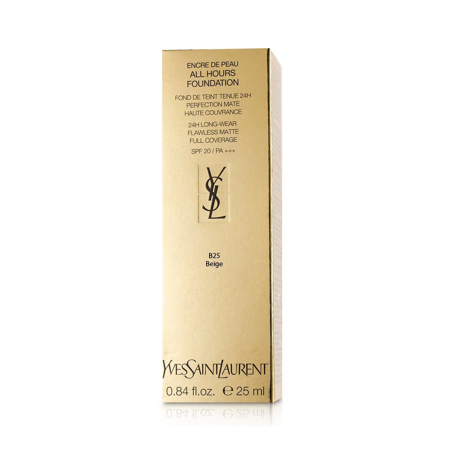 Yves Saint Laurent All Hours Foundation SPF 20 - # BR30 Cool Almond  25ml/0.84oz
