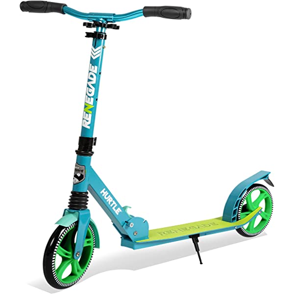 Hurtle Scooter &ndash; Scooter for Teenager &ndash; Kick Scooter &ndash; 2 Wheel Scooter with Adjustable T-Bar Handlebar &ndash