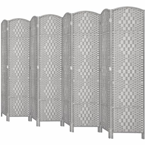 Room Divider, Room Dividers and Folding Privacy Screens, 16in Privacy Screen, 6 Panel Temporary Wall Partitions, 6ft Space Separation Panel Screen
