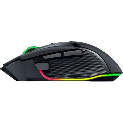 Razer Basilisk V3 Pro 35K Wireless Gaming Mouse: HyperScroll Tilt Wheel - 35K DPI Optical Sensor Gen 2-13 Customizable Controls - Chroma RGB