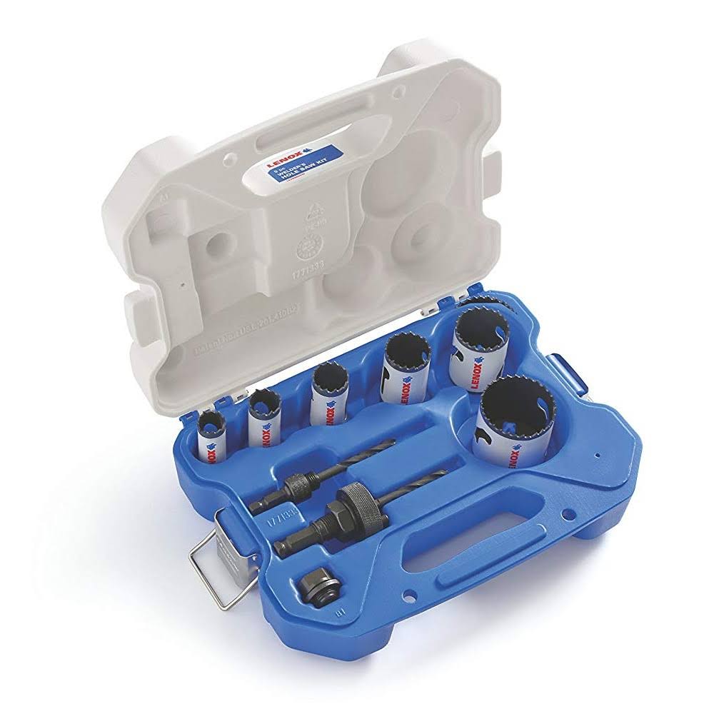 Lenox 14789600W Welder's Speed Slot Hole Saw Kit, 9-Piece