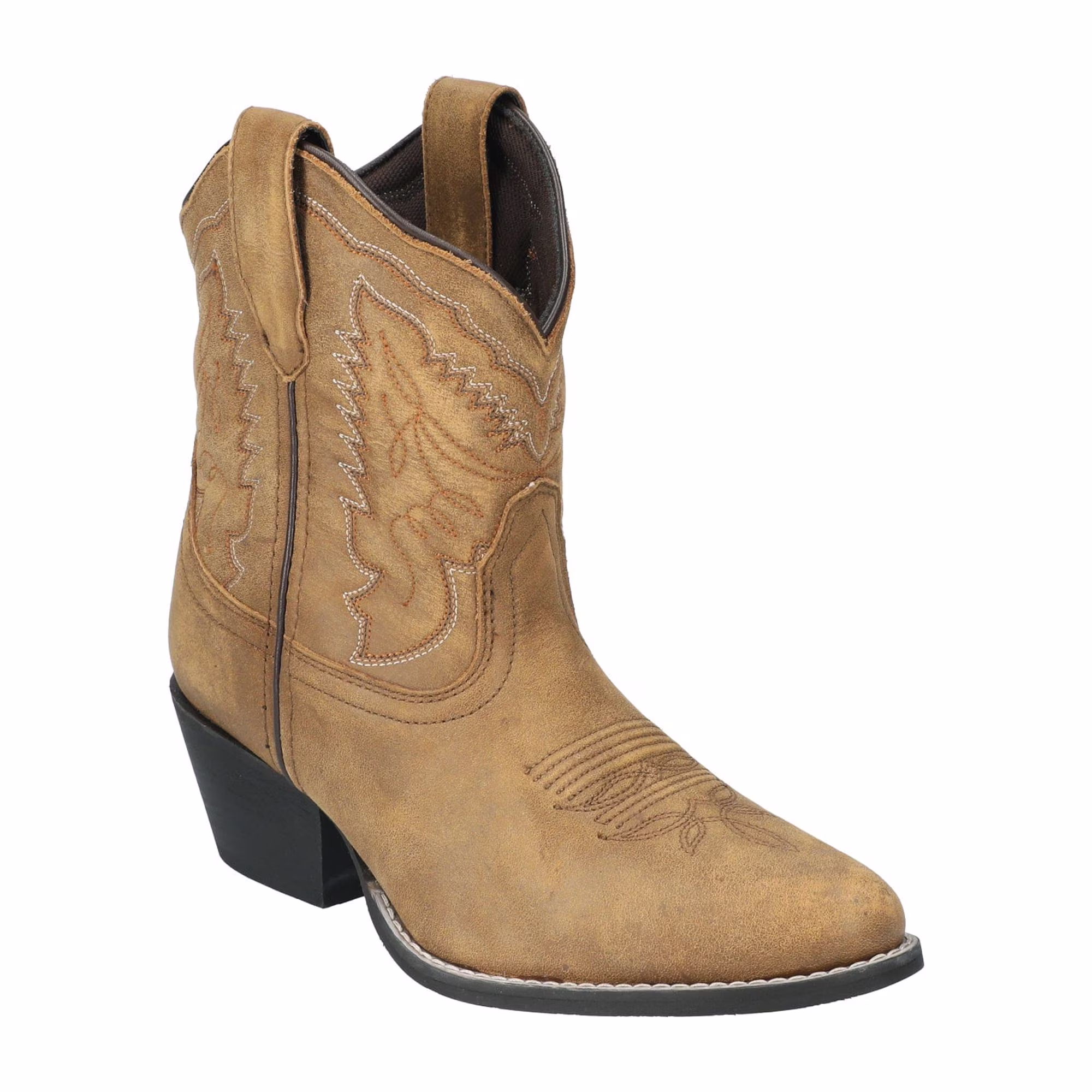 Smoky Mountain Women's Daisy Distressed Western Boot Medium Toe Brown 8 M