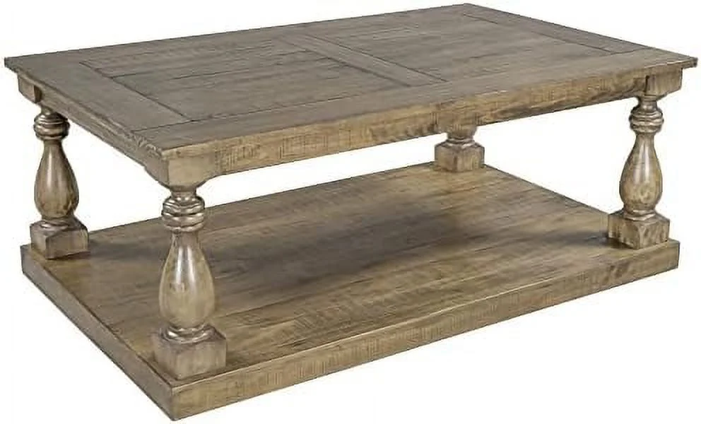 TJUNBOLIFE Living Room Coffee Table  Coffee Table with   Modern Living Room Reception  Living Room Wooden Coffee Table  Center Table   (Black)