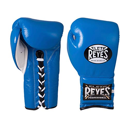 CLETO REYES Traditional Professional Boxing Gloves with Laces for Training, Sparring and Heavy Punching Bags for Men and Women, MMA, Kickboxing