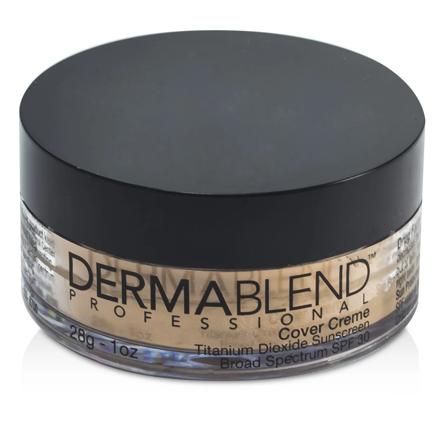Dermablend Cover Creme Broad Spectrum SPF 30 (High Color Coverage) - Cool Beige  28g/1oz