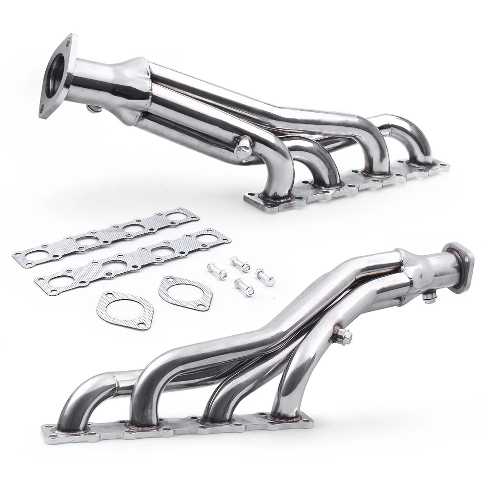 Stainless Exhaust Manifold Header for Nissan Titan Armada QX56 04-15 5.6L V8