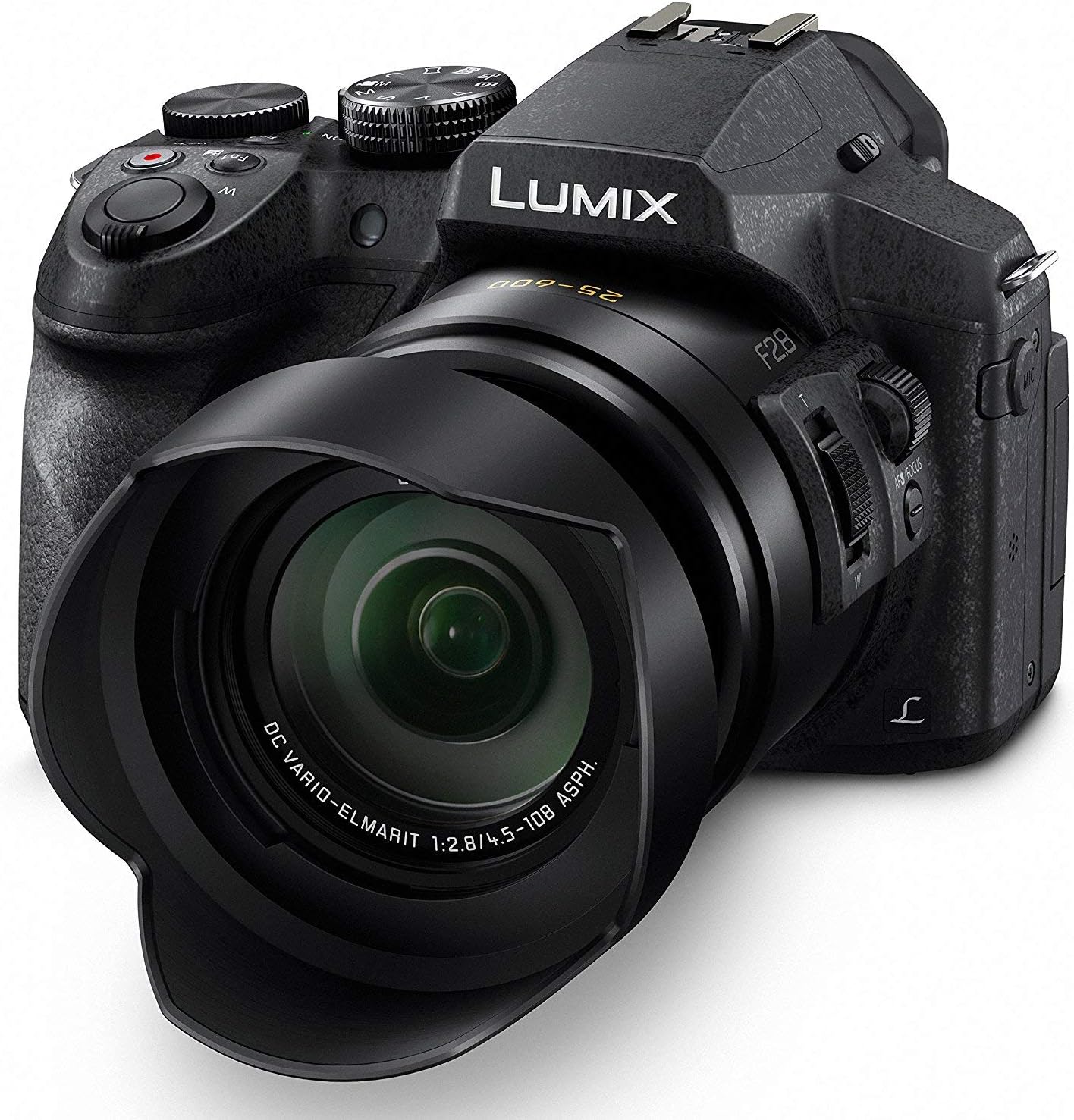 Panasonic LUMIX FZ300 Long Zoom Digital Camera Features 12.1 Megapixel, 1/2.3-Inch Sensor, 4K Video, WiFi, Splash & Dustproof Camera Body