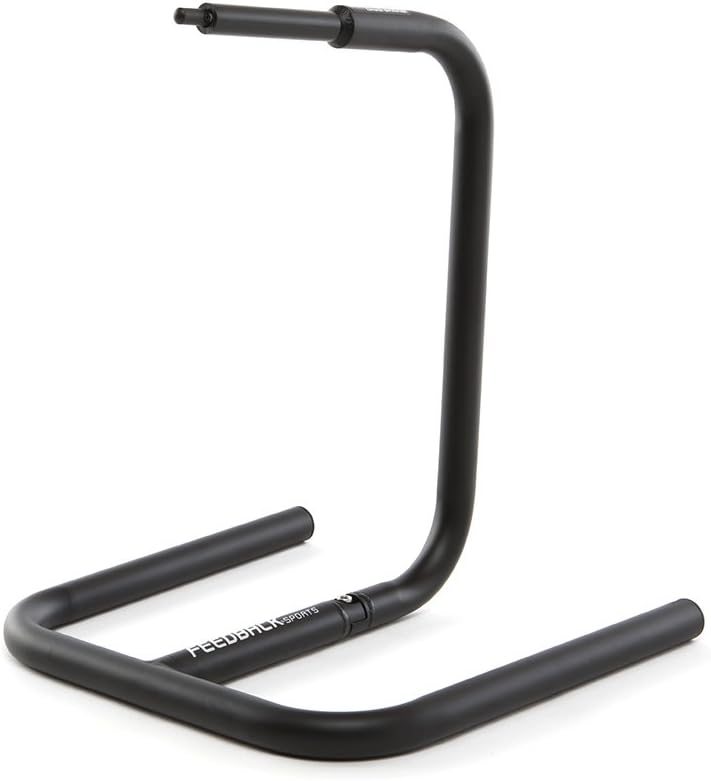 Feedback Sports RAKK Bicycle Storage Stand & Scorpion Moto-Style Bike Stand - 2 Piece (Black)